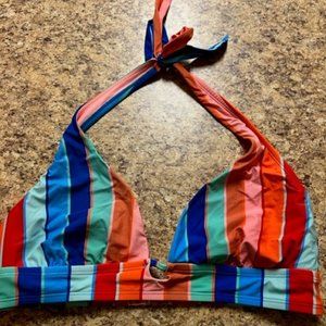 Gibson Latimer Colorful Striped Bikini Set